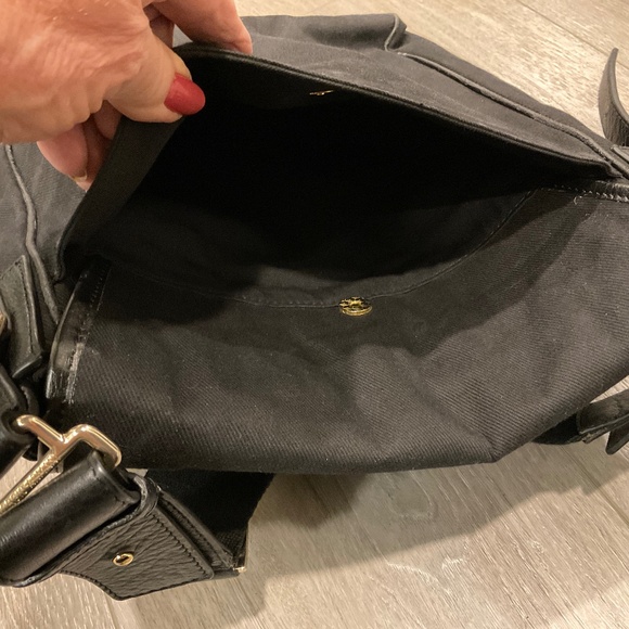 GIORGIO ARMANI  Messenger Bag Black - Picture 9 of 16